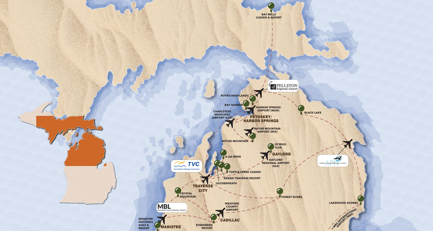 Michigan Golf Trip Plans